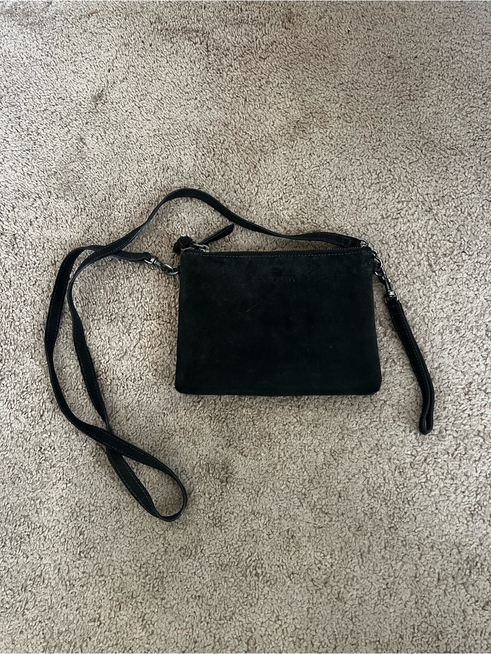 Black Pendleton Crossbody Bag